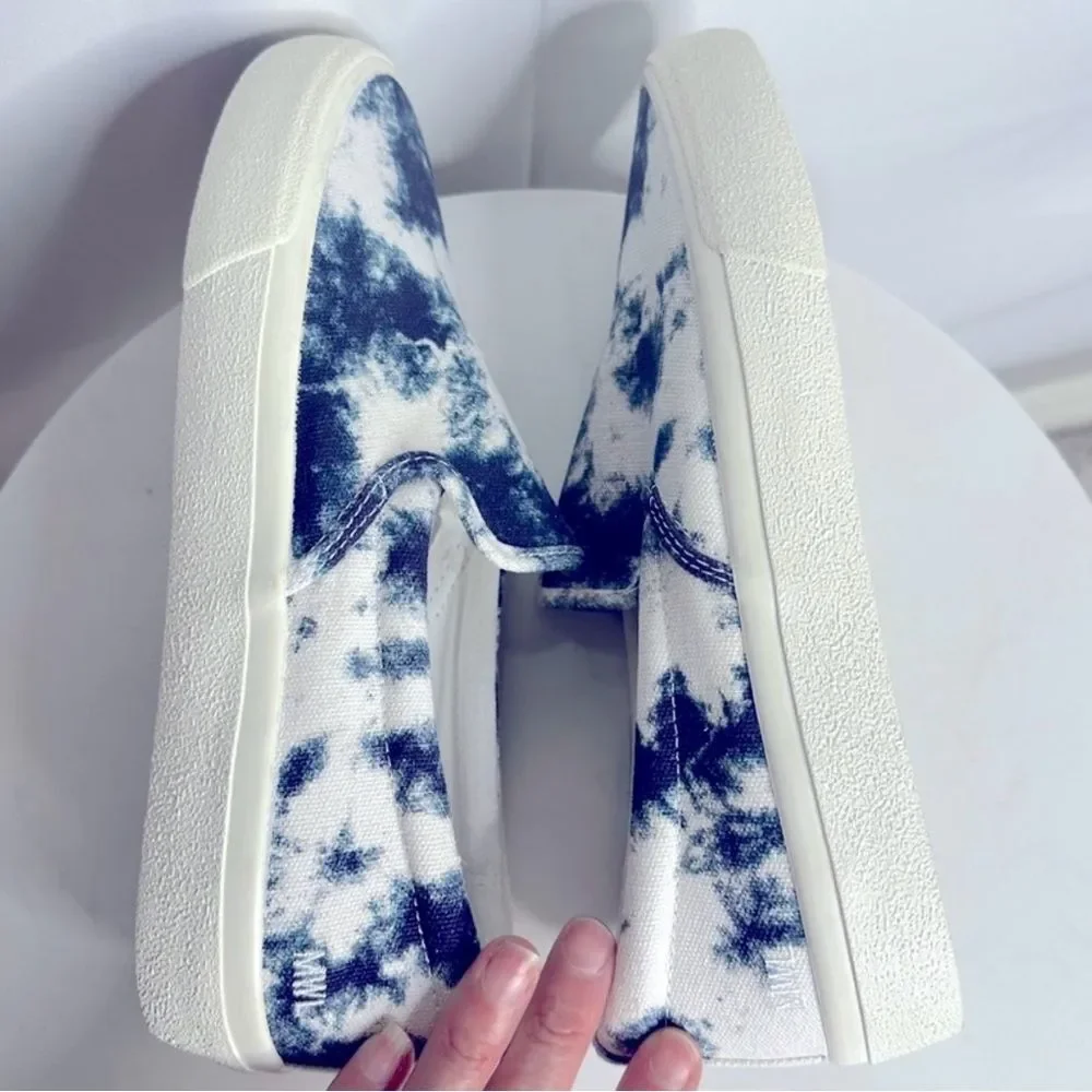 Madewell Sidewalk Tie Dye Slip-On Sneakers shoes NWOT Size 7.5